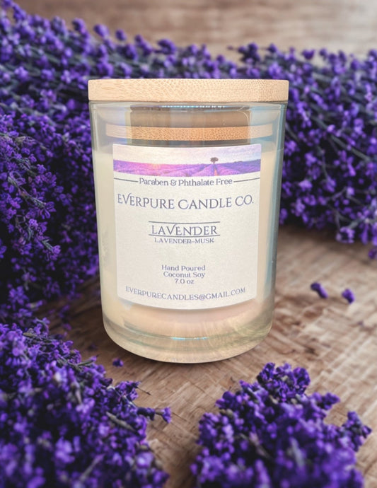 Lavender 7 oz. Glass Candle