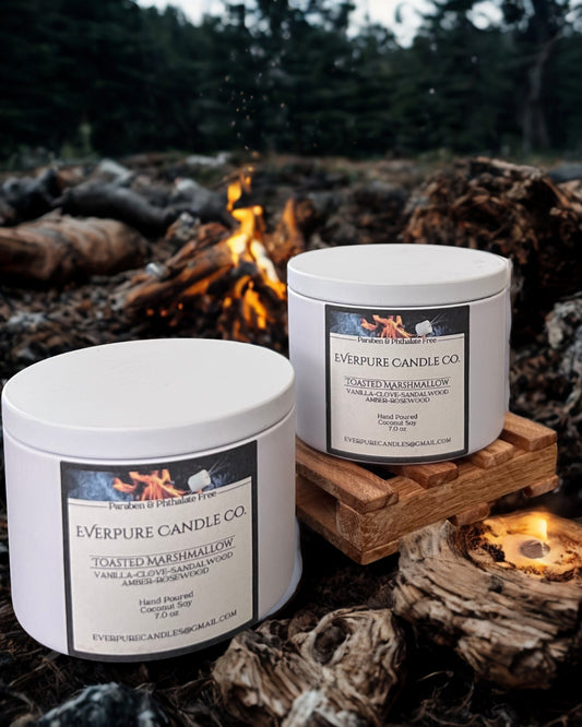 Toasted Marshmallow Candle 7 oz Tin