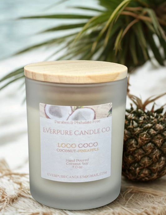 Loco Coco 7oz. Glass Candle