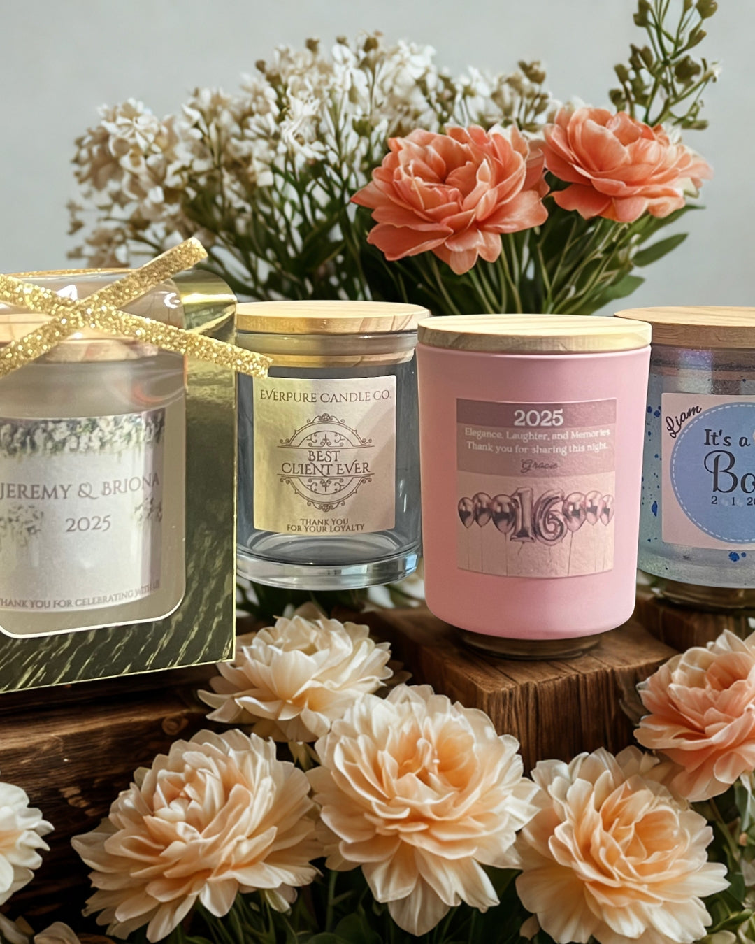 Personalized Candles