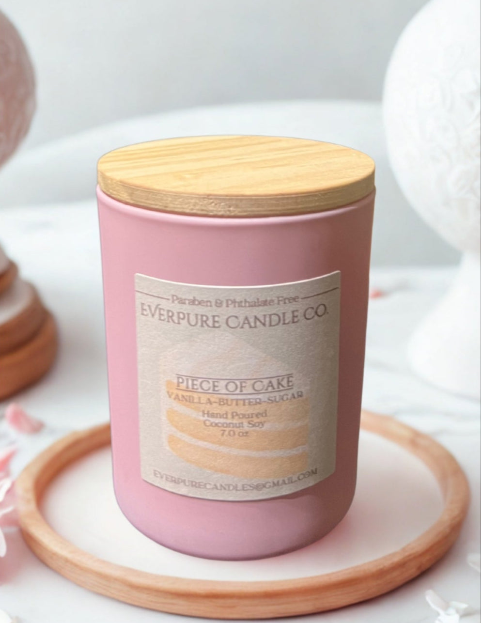 Piece of Cake 7 oz. Glass Candle