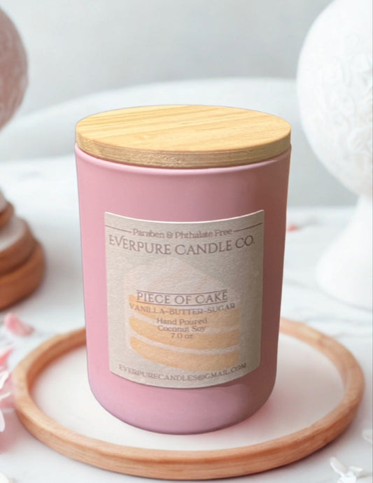 Piece of Cake 7 oz. Glass Candle