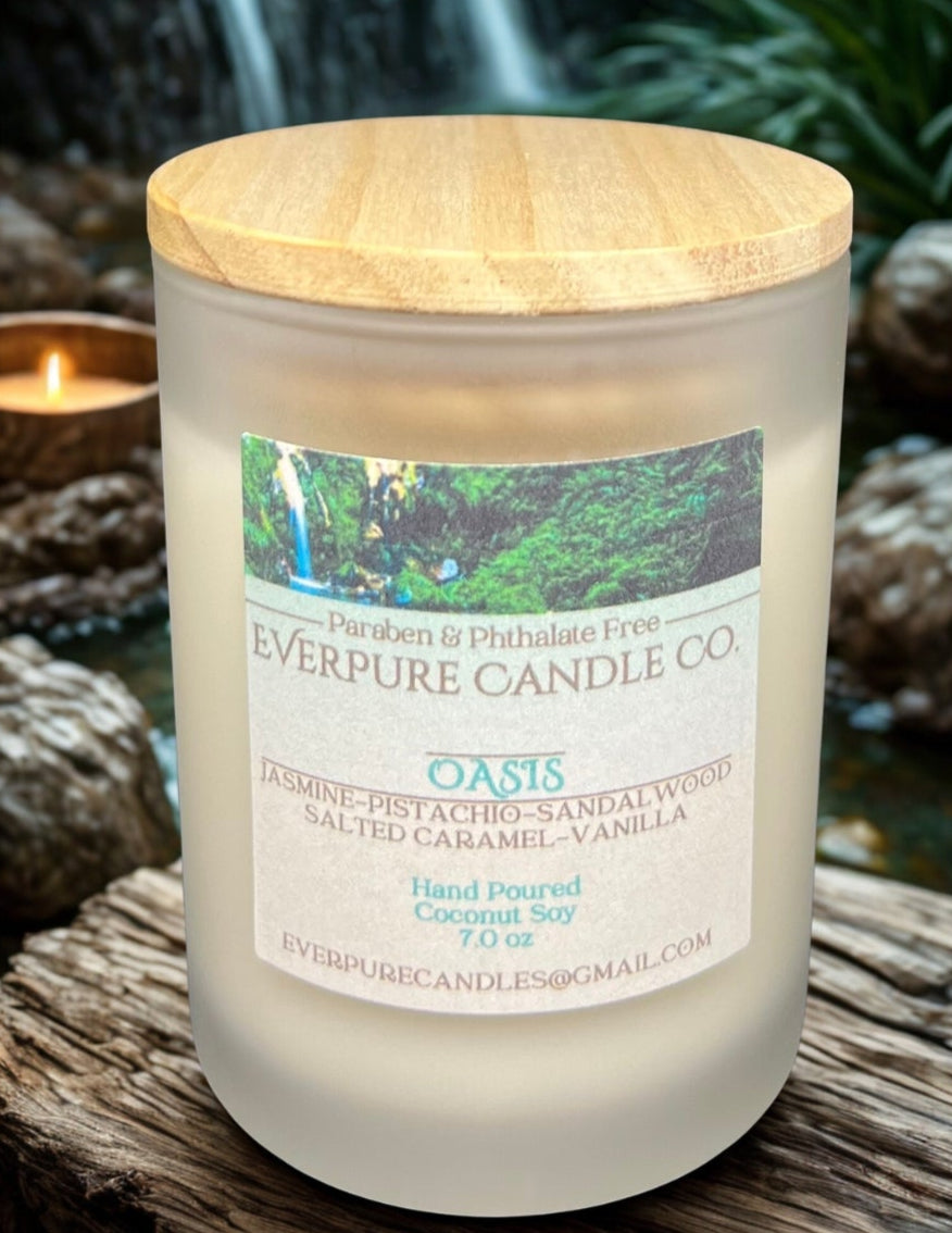 Oasis 7 oz. Glass Candle
